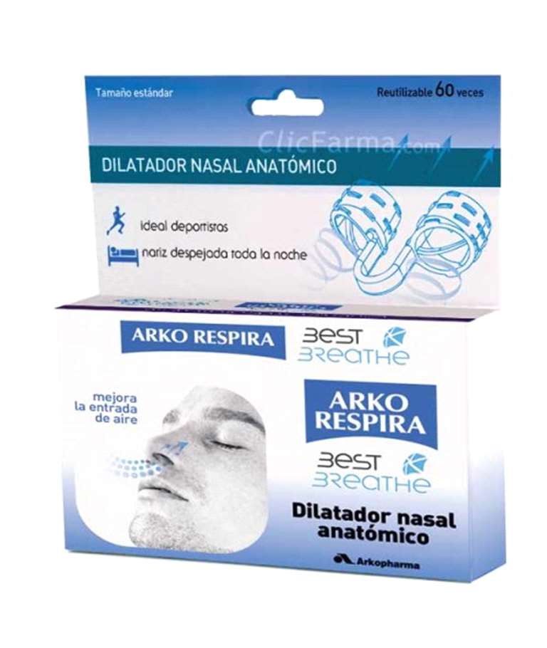 Dilatador nasal antironquidos y apnea del sueño de 4 piezas